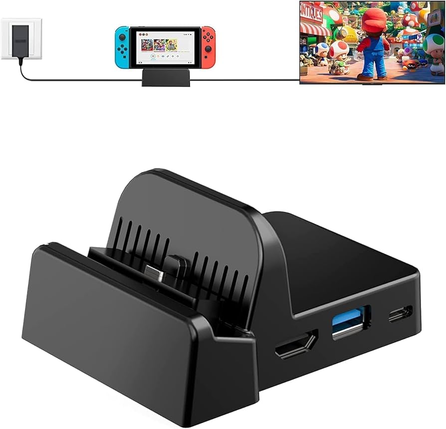 Amazon.co.jp: Switch ドック, OLCLSS Switch対応多機能ミニドック【TV